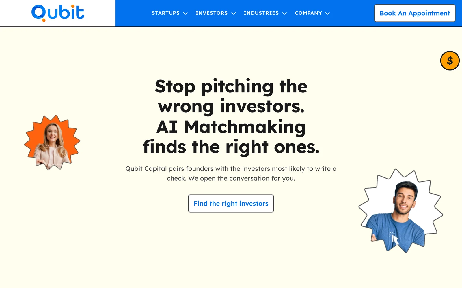 The Qubit Capital website as it appeared on 15 October 2026