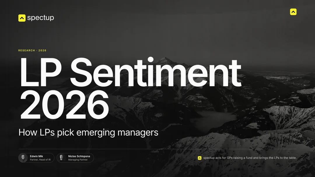The cover of LP Sentiment 2026: How LPs Pick Emerging Managers